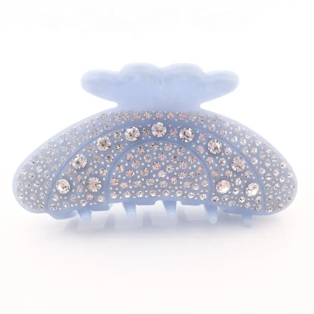 Sparkling Rhinestone Butterfly Hair Claw Clip