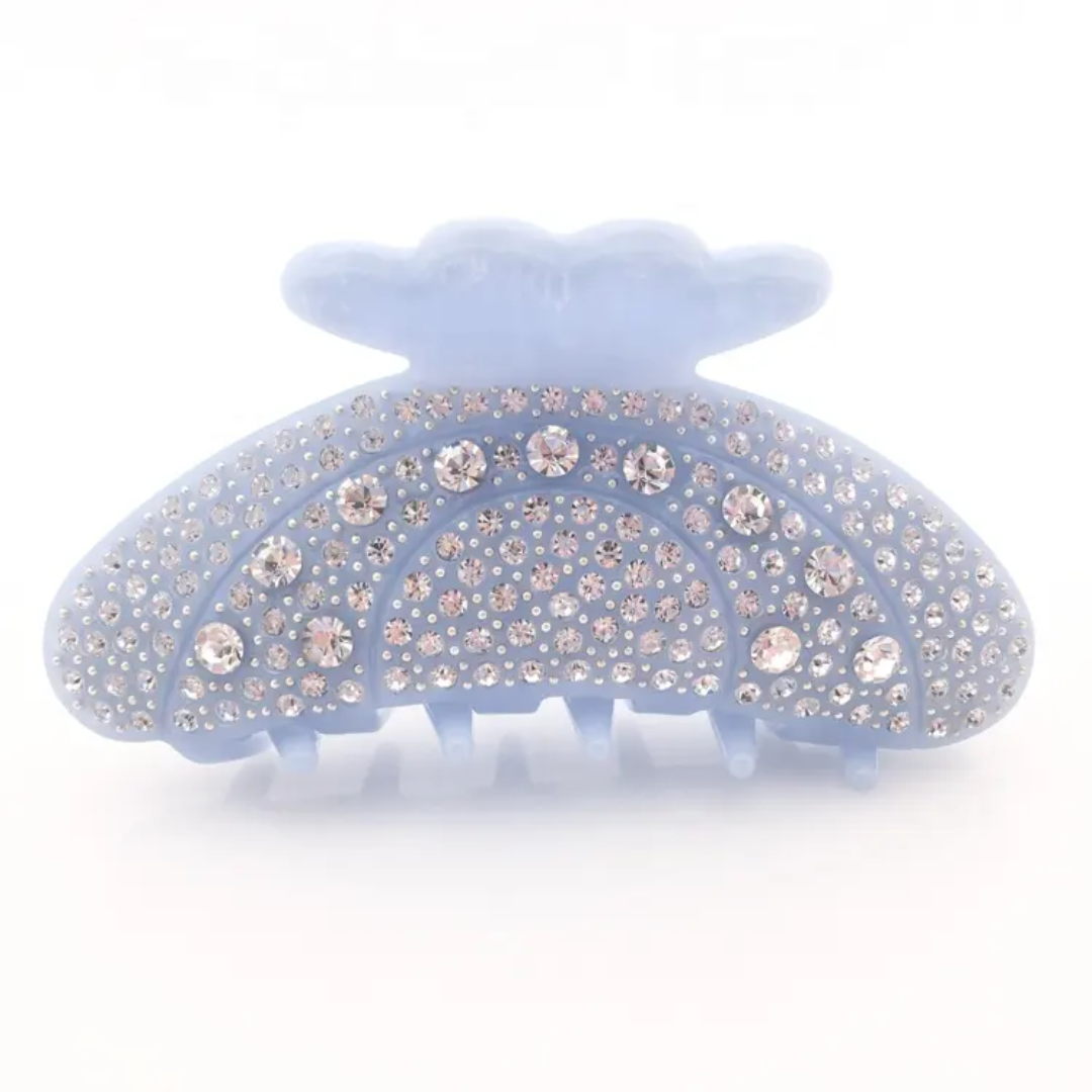 Sparkling Rhinestone Butterfly Hair Claw Clip