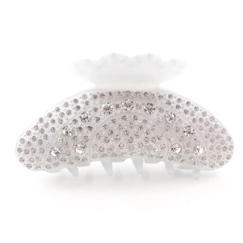 Sparkling Rhinestone Butterfly Hair Claw Clip