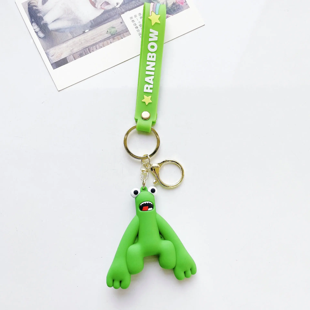 Trendy Rainbow Friends 3D Silicone Keychains