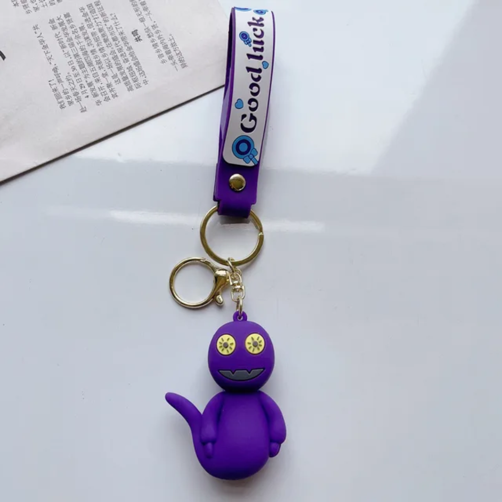 Trendy Rainbow Friends 3D Silicone Keychains