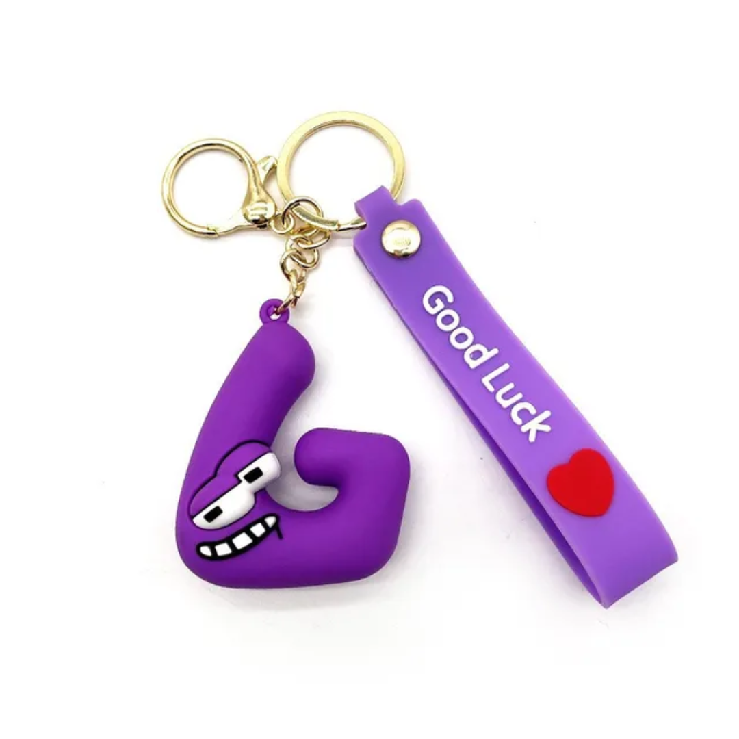 Trendy Rainbow Friends 3D Silicone Keychains