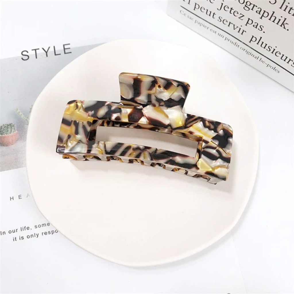 Acrylic Acetate Hair Claw Clips