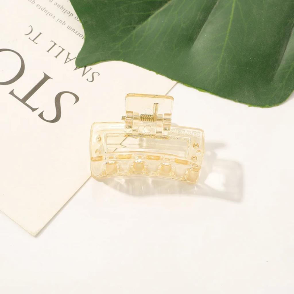 Chic & Petite: Mini Claw Clip Pack (3 Pcs)