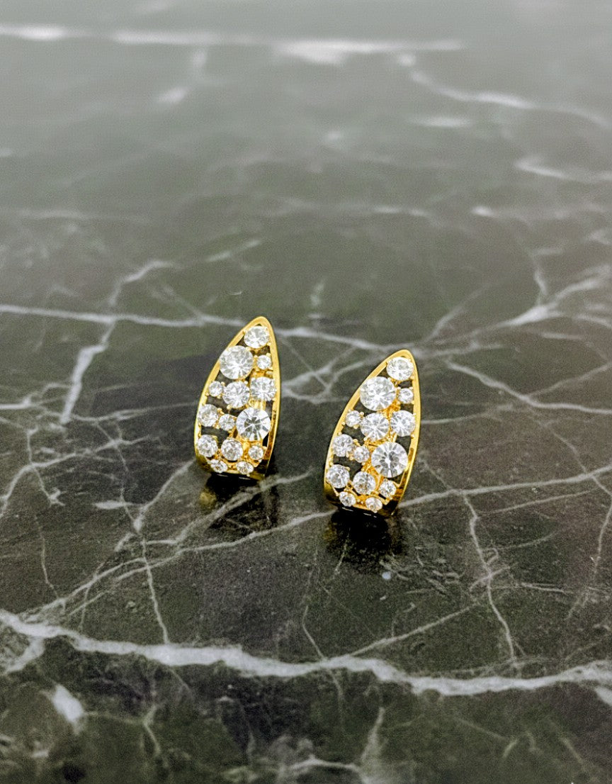 Stella Pave Crystal Studs