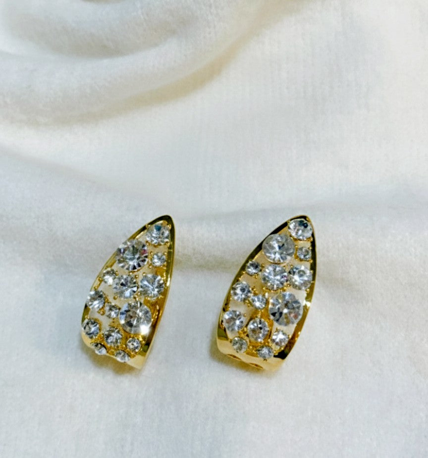 Stella Pave Crystal Studs