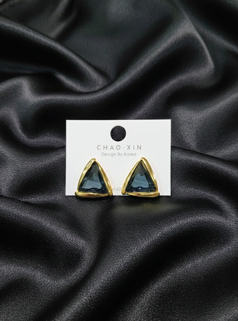 Chic Triangle Stud Earrings