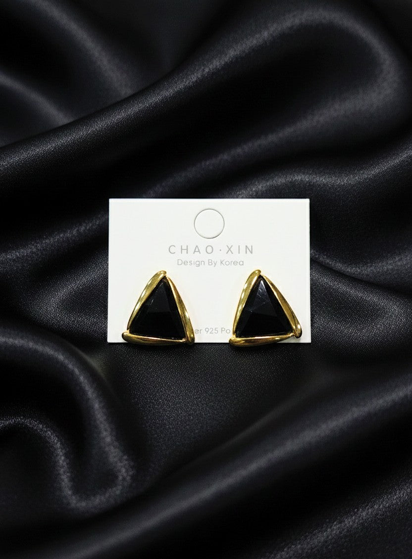 Chic Triangle Stud Earrings