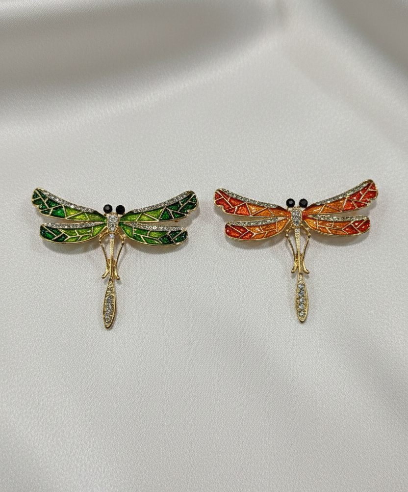 Enchanting Dragonfly Brooch