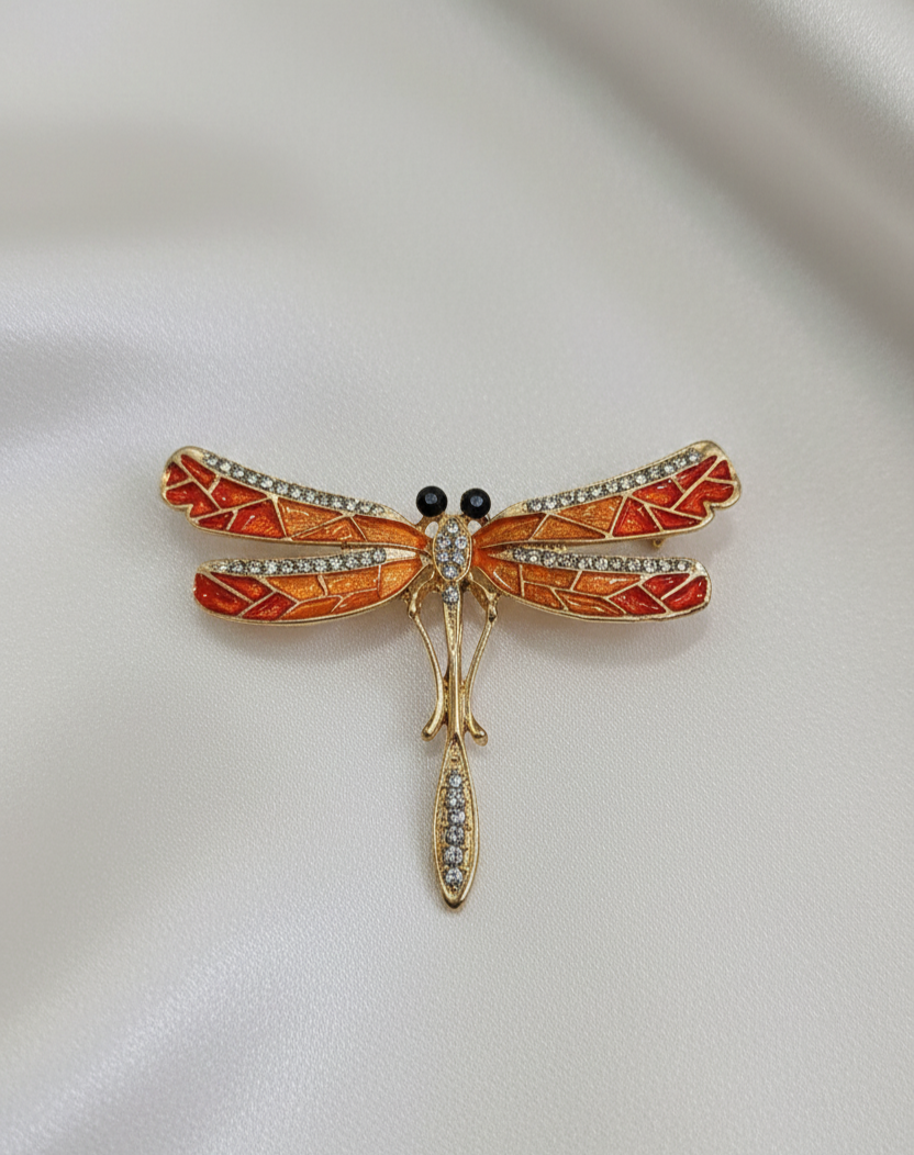 Enchanting Dragonfly Brooch
