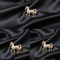 Dazzling Equestrian Horse Brooch