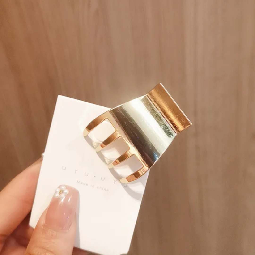 Mini Metal Hair Claw Clips (3 Colors!)