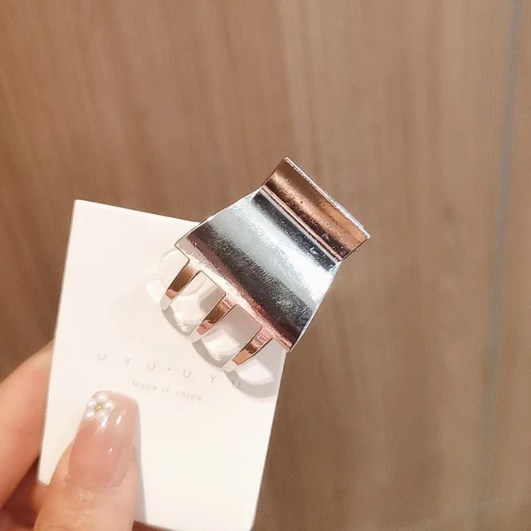 Mini Metal Hair Claw Clips (3 Colors!)